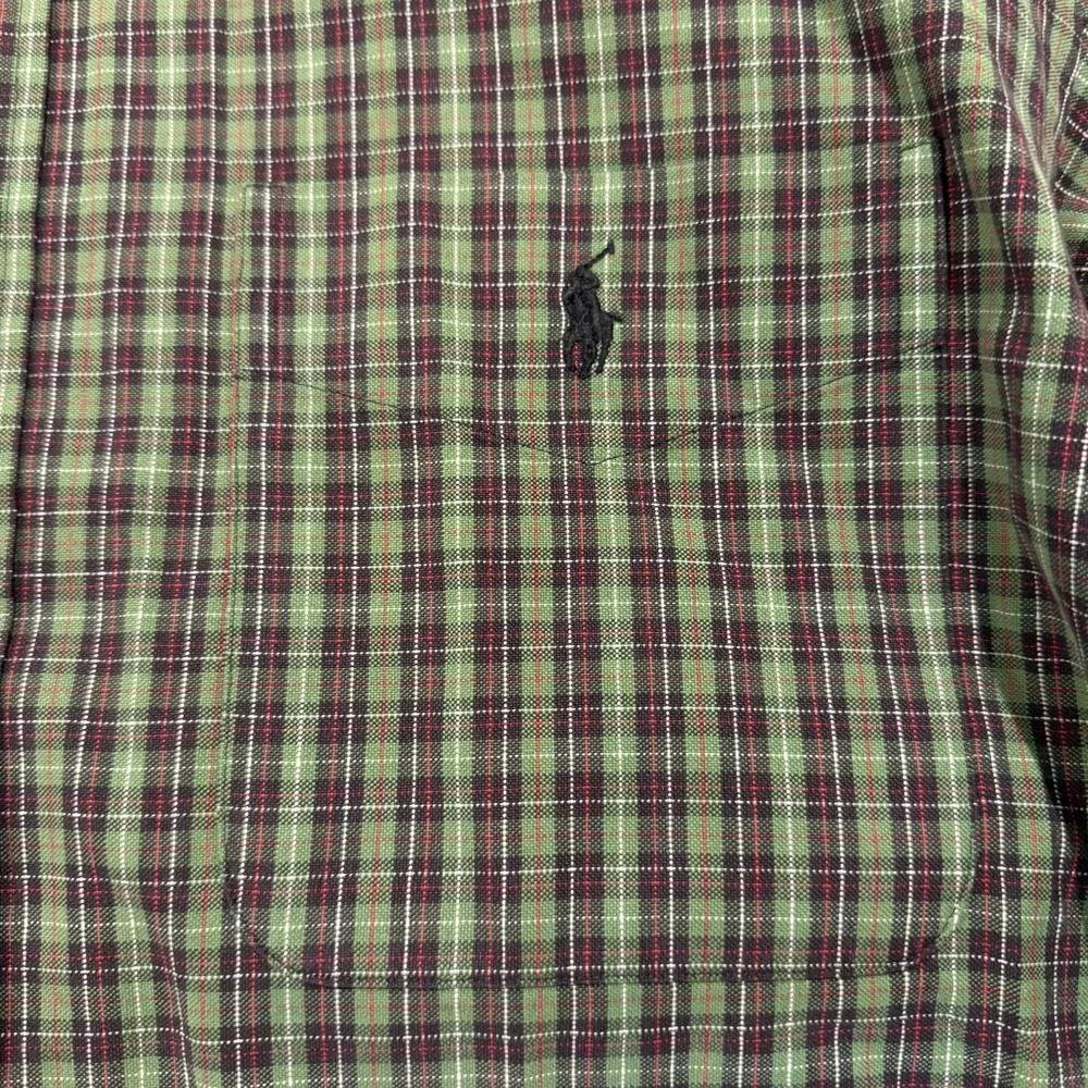 Ralph Lauren Men's Green Long Sleeve Button Up Size M 
